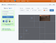 Tablet Screenshot of facelink.ru